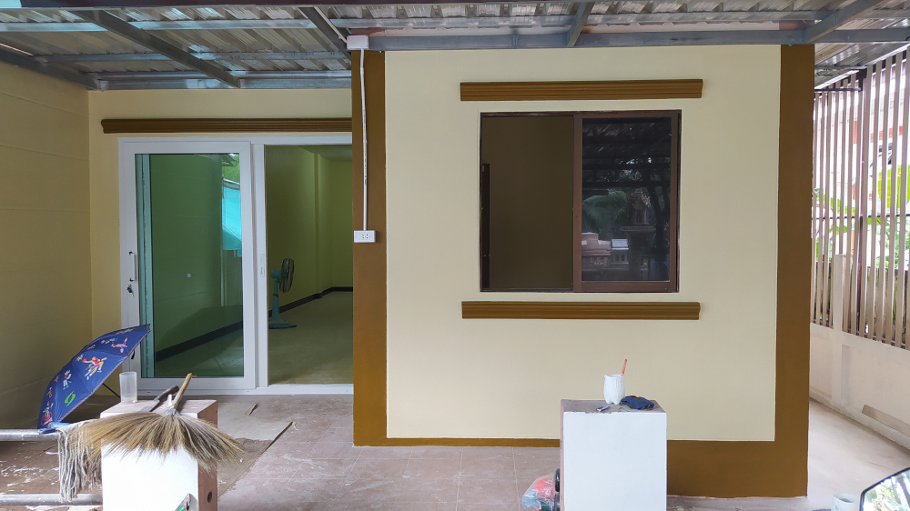 ฺfront side of the house